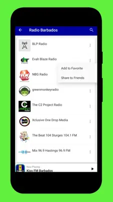 Radio Barbados + Radio FM App android App screenshot 2